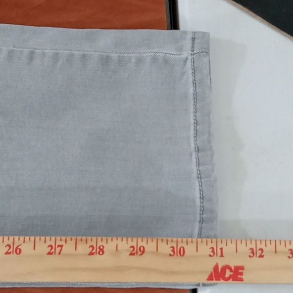 Code Bleu jeans women's size 10 gray Maya straight distress / - Picture 7 of 12